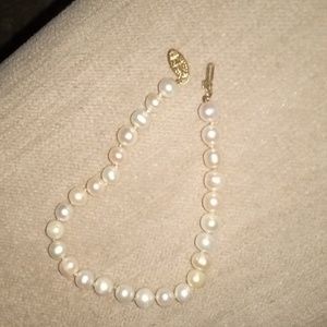 14K Pearl Bracelet
